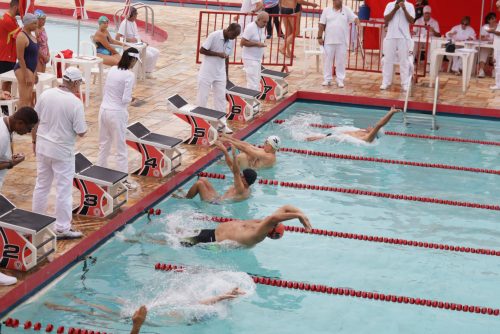 Livre: o estilo de natação mais praticado nos Jogos da Melhor Idade